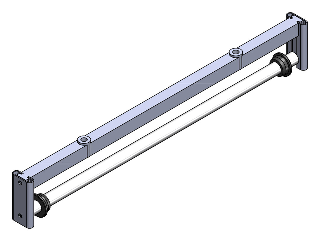 CLOSET CAROUSEL LOAD BAR AND GARMENT ROD ASSEMBLY – Rotating Closets