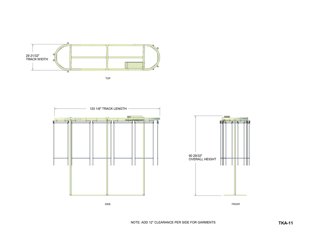 TK 11 The Closet Carousel Rotating Closets